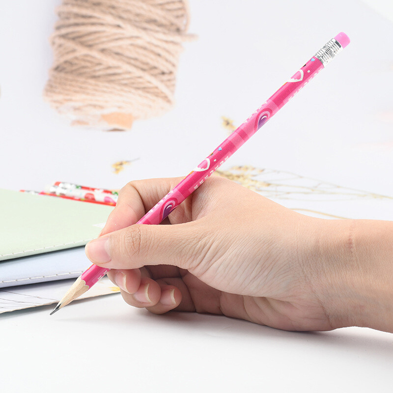 12 бр. Коледни дървени моливи Детски сувенири за Хелоуин Трик или лакомство Подаръци Тиквен призрак Канцеларски материали