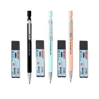 Automatic Pencil 2,0mm 2B Plastic Cute Mechanical Pencils Stationery Drafting for Kid School Προμήθειες γραφείου Αποστολή μολυβιού