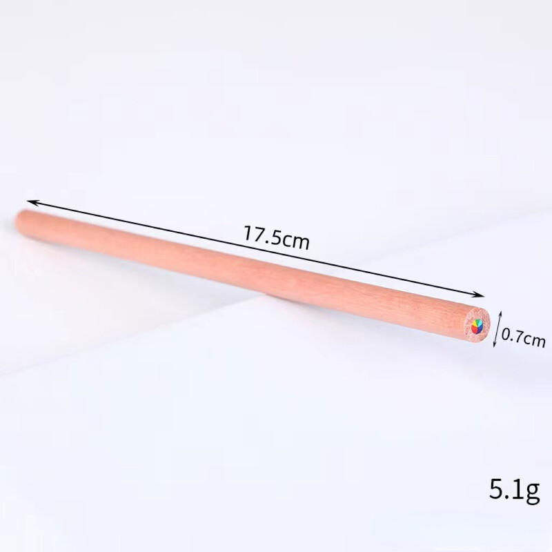 10kom/Set Kawaii olovka u boji 7 boja olovka Koncentrični gradijent Bojice Poklon za djecu Olovke u boji Umjetničko slikarstvo Crtanje tiskanice