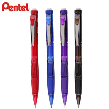 1 τμχ Pentel PD275 0,5mm Mechanical Pencil Creativity Μολύβι πλάγιας πίεσης Αυτόματο μολύβι με γόμα που γράφει ομαλά Φοιτητικά χαρτικά