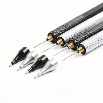 Creative Low Center of Gravity Metal Mechanical Pencil Set 0,3 0,5 0,7 0,9 2,0 Automatic Pencil Lead Art Sketch Painting Writing