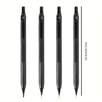 Creative Low Center of Gravity Metal Mechanical Pencil Set 0,3 0,5 0,7 0,9 2,0 Automatic Pencil Lead Art Sketch Painting Writing