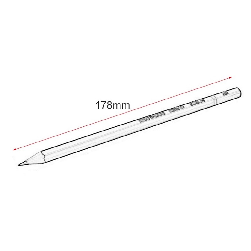 Deli 12 kom/set Olovka za crtanje 2B HB Grafitne ugljene olovke za pisanje skica za djecu početnike Likovni pribor Alati za slikanje