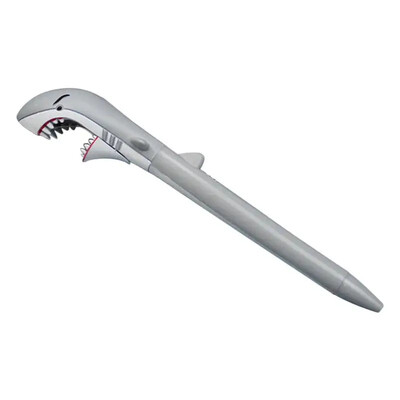 1 kom. Kemijska olovka u obliku crtića u obliku velike bijele morske pse, nova studentska olovka, olovka s velikim ustima morskog psa, poklon za djecu, studente