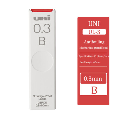 1 kutija Uni mehanička olovka za punjenje UL-S antivegetativna 0,5/0,3/0,7/0,9 mm olovke za uredsku školu Pribor za crtanje umjetničkih skica