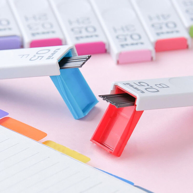 1 kutija Uni mehanička olovka za punjenje UL-S antivegetativna 0,5/0,3/0,7/0,9 mm olovke za uredsku školu Pribor za crtanje umjetničkih skica