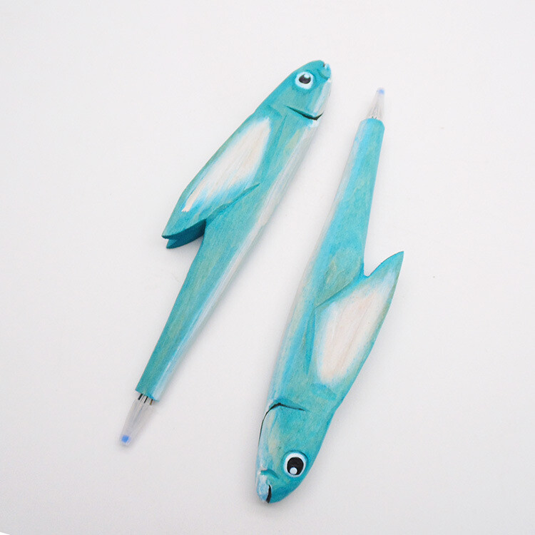 1 KOM Ručno izrađene drvene olovke s izrezbarenim životinjama Gel olovke za pisanje Crtanje Školski pribor za djecu Novost Božićni poklon Igračke