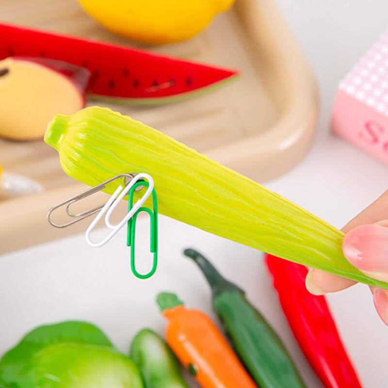 Slatki crtani filmovi Voće Povrće Oblik Olovke Kreativne Školske Uredske Gel Olovke Pribor za darove Pribor