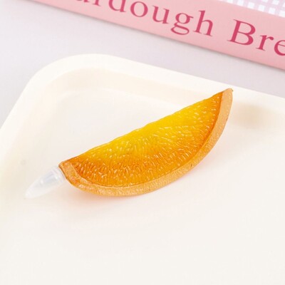 Творческа химикалка със симулация на зеленчуци и плодове Магнитна бързосъхнеща гел химикалка 0,7 mm Черно мастило Писалка с подпис Училищен офис