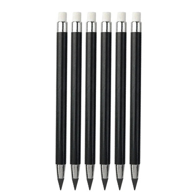 6/12 KOM Eternal Pencil Lead Core Otporan na habanje Nije lako slomiti Olovke Zamjenjiva olovka Uredski pribor za školu