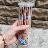 30Pcs/Pakiranje Capybara Drvena Olovka HB Grafiti Grafitna Olovka za Ispravno pisanje Dječje Crtiće Olovke Školski pribor za učenike