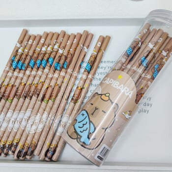 30 τεμ/συσκευασία Capybara Wood Pencil HB Graffiti Graphite Pencil Correct Writing Παιδικά μολύβια κινουμένων σχεδίων Σχολική γραφική ύλη