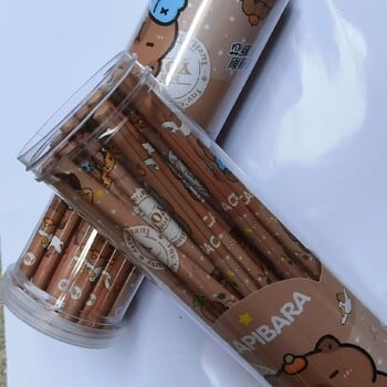 30 τεμ/συσκευασία Capybara Wood Pencil HB Graffiti Graphite Pencil Correct Writing Παιδικά μολύβια κινουμένων σχεδίων Σχολική γραφική ύλη