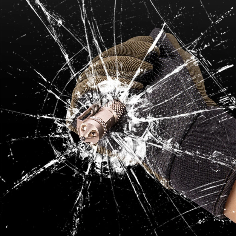 1/8 бр. Мултифункционална химикалка Тактически въртящи се унисекс химикалки от волфрамова стомана Прозорец Метална химикалка Защитни многофункционални химикалки