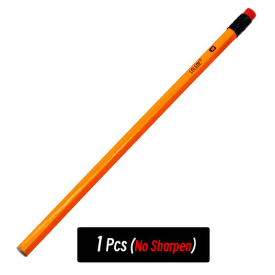 1/5/10Pcs HB žuti držač olovke za skice Drvene olovke s olovkom Dječje olovke za pisanje Uredsko slikarstvo Školski pribor za crtanje