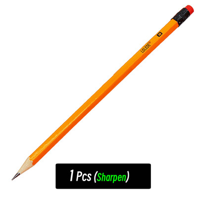 1/5/10Pcs HB žuti držač olovke za skice Drvene olovke s olovkom Dječje olovke za pisanje Uredsko slikarstvo Školski pribor za crtanje