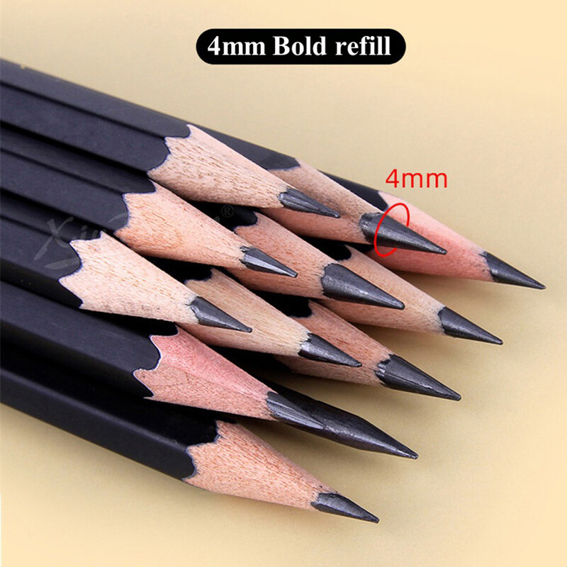 12 kom/kutija Drvene olovke s olovkom 2H-8B Visokokvalitetno umjetničko crtanje Specifična grafitna jezgra Skiciranje Pisanje Crtanje pribor za pisanje