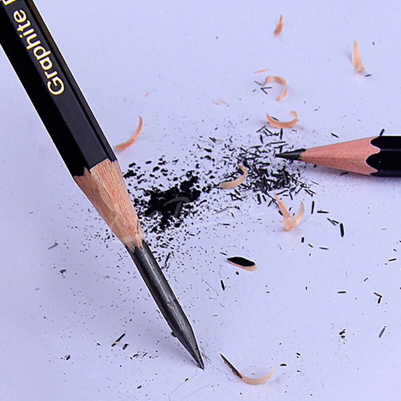 12 kom/kutija Drvene olovke s olovkom 2H-8B Visokokvalitetno umjetničko crtanje Specifična grafitna jezgra Skiciranje Pisanje Crtanje pribor za pisanje