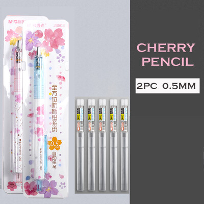 M&G 0,5/0,7 mm set metalnih automatskih olovaka, mehanička olovka za crtanje, HB grafitna olovka za školski pribor