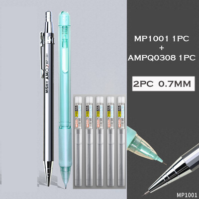 M&G 0,5/0,7 mm set metalnih automatskih olovaka, mehanička olovka za crtanje, HB grafitna olovka za školski pribor