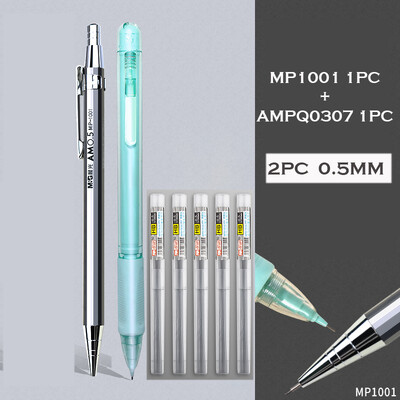 M&G 0,5/0,7 mm set metalnih automatskih olovaka, mehanička olovka za crtanje, HB grafitna olovka za školski pribor