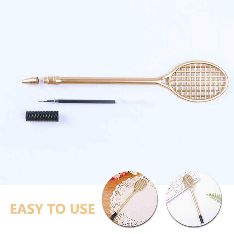 2 бр. Гел химикалки за ракети Новост Химикалки Спорт Забавни Сладки Химикалка Тенис Писане Подпис