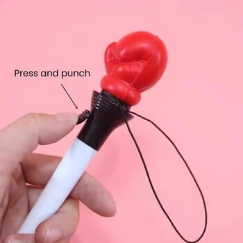 Creative Fist Silicon Bouncing Ballpoint Στυλό Παιδιά Χαριτωμένα κινούμενα χαρτικά Εργαλείο γραφής μαθητή Σχολικό γραφείο προμήθειες Kawaii