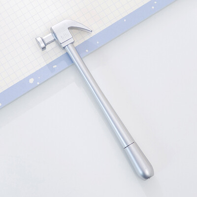 1 kom. Lytwtw's Metallic Hammer Tools Pribor Kreativna gel olovka Simulacija Školski uredski pribor Slatki kawaii smiješni poklon nagrada