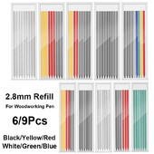 Reumplere creion mecanic 2,8 mm HB, ștergebile, mine colorate, prelucrarea lemnului, construcții, artă, pictură, instrument de desen, articole de papetărie
