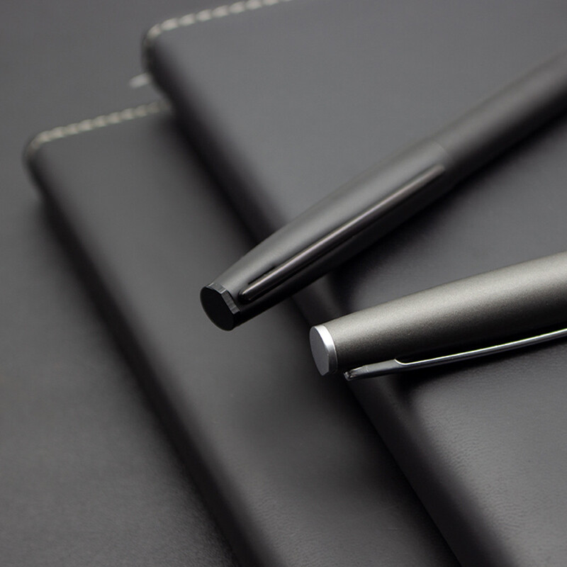 Poslovna metalna matirana kemijska olovka za učenike Školski pribor Kaligrafsko pisanje Rotirajuće gel olovke Uredski pribor