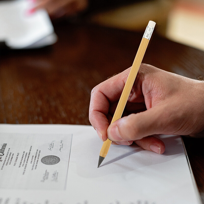 6 бр. графитен молив без мастило, безкрайна гума, вечна скица, дървени моливи, ученик по рисуване