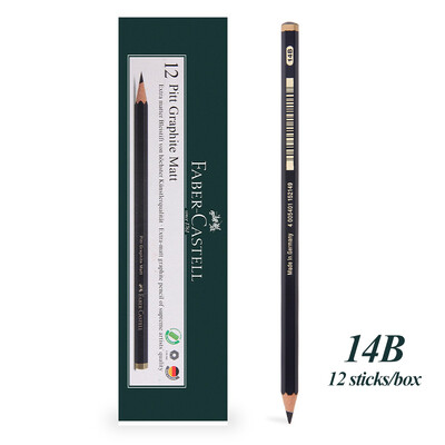Faber-Castell 8/12kom Set Matte Sketch Pencil Art Graphite For Sketch Black Lead Grafitne olovke za pisanje Crtanje Pribor