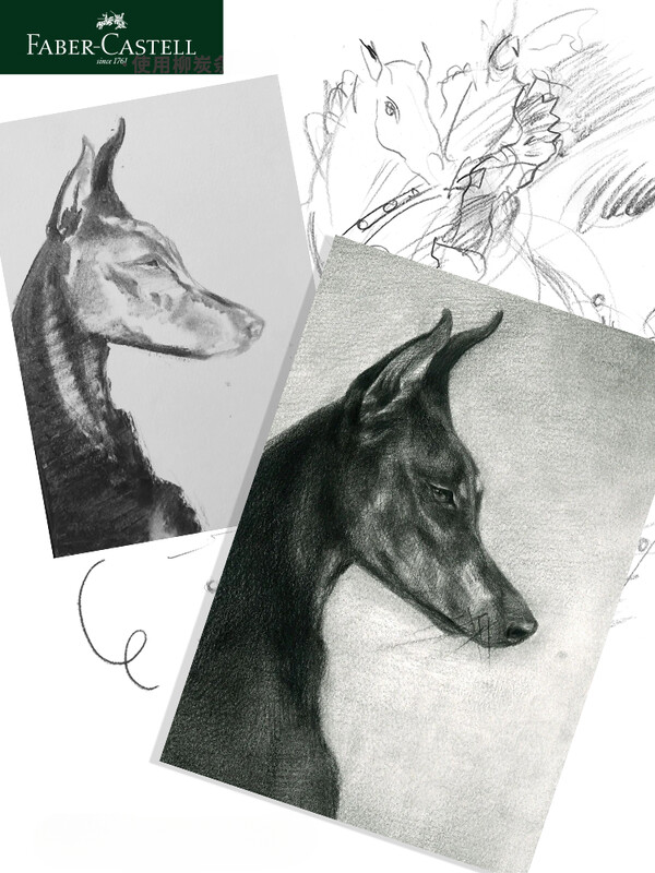 Faber-Castell 8/12kom Set Matte Sketch Pencil Art Graphite For Sketch Black Lead Grafitne olovke za pisanje Crtanje Pribor