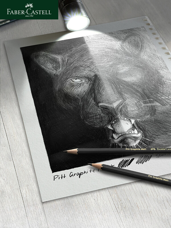 Faber-Castell 8/12kom Set Matte Sketch Pencil Art Graphite For Sketch Black Lead Grafitne olovke za pisanje Crtanje Pribor
