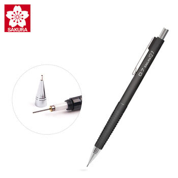 SAKURA Multi-function Mechanical Pencil Press Automatic Pencil Activity Student Pencils Sketch Supplies 0,3/0,5/0,7/0,9mm