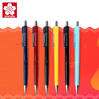 SAKURA Multi-function Mechanical Pencil Press Automatic Pencil Activity Student Pencils Sketch Supplies 0,3/0,5/0,7/0,9mm