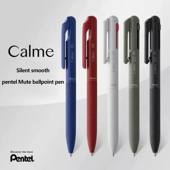 1 τεμ Japan Pentel Silent Ballpoint Pen BXA105 Limited Creativity Oil Stationery Award 0,5mm School Office Stationery