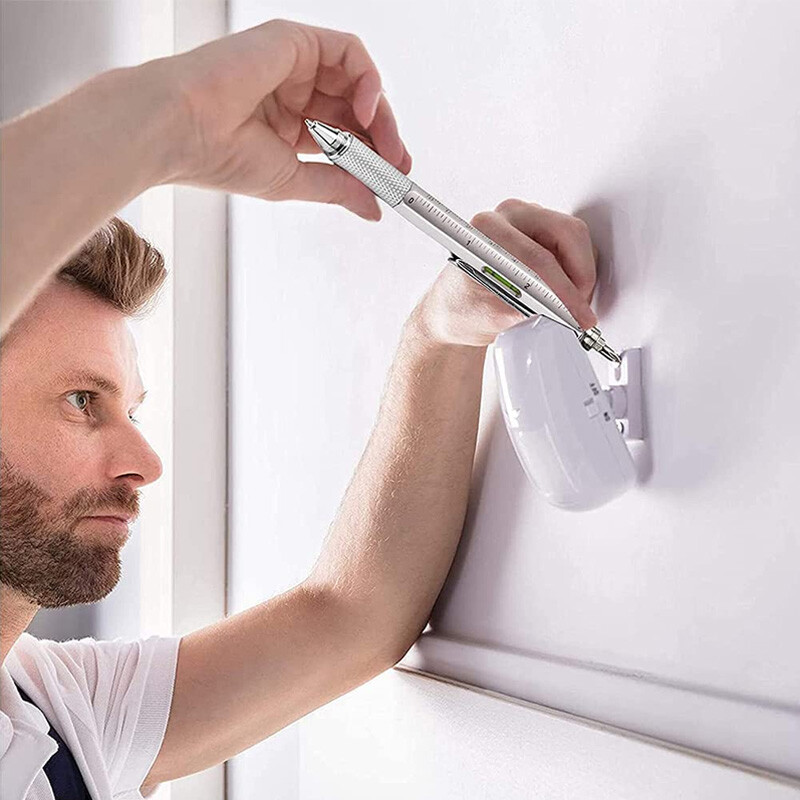 Višenamjenska kapacitivna olovka s odvijačem Libela Kemijska olovka Zaslon mobilnog telefona Naprave na dodir Alati za gradnju