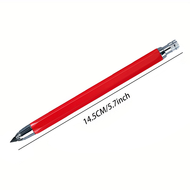 Metalna mehanička olovka za crtanje od 4,0 mm s kompletom olovnica od 2B Profesionalna automatska olovka za umjetničko crtanje Uredski pribor