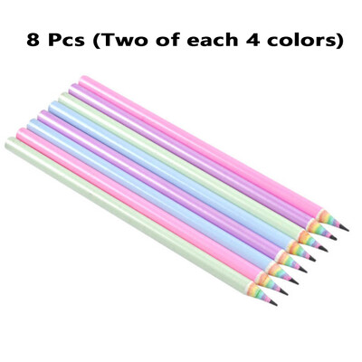 6-8 kom/set dugina papirna olovka HB ekološki prihvatljiva za kreativno jednostavno za pisanje i slikanje olovka školski pribor