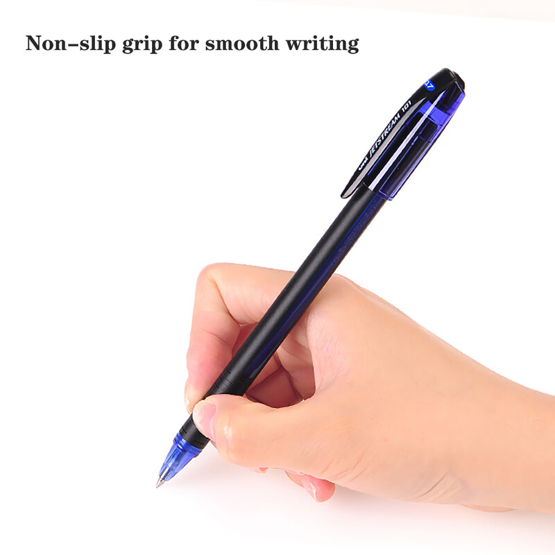 Uni JETSTREAM srednja uljna olovka SX-101 Kemijska olovka s niskim trenjem Brzosušeća vodootporna olovka za potpis 0,7 mm/1,0 mm Pribor