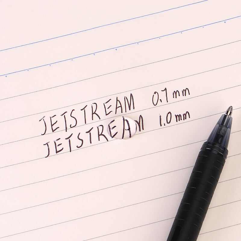 Uni JETSTREAM srednja uljna olovka SX-101 Kemijska olovka s niskim trenjem Brzosušeća vodootporna olovka za potpis 0,7 mm/1,0 mm Pribor