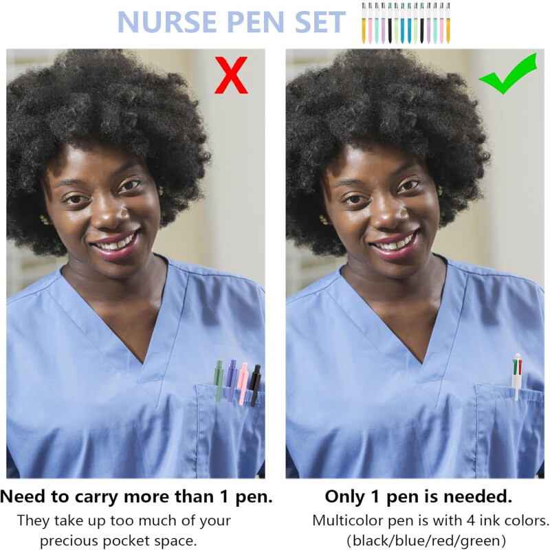 20 kom kemijskih olovaka u 4 boje, olovka u boji srednjeg vrha 1,0 mm, lijep dar za studente, djecu, uredski materijal