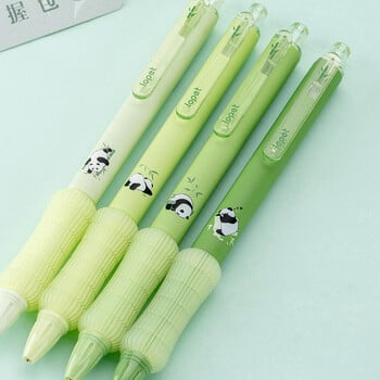 4 ΤΕΜ/Σετ Panda Automatic Pencil For Students Χαριτωμένο μολύβι 0,5 mm γραφής μολύβι μαλακής αφής Σχολικά είδη γραφείου Νέα