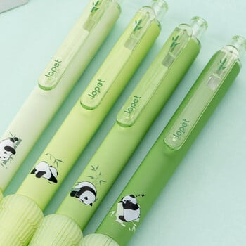 4 ΤΕΜ/Σετ Panda Automatic Pencil For Students Χαριτωμένο μολύβι 0,5 mm γραφής μολύβι μαλακής αφής Σχολικά είδη γραφείου Νέα