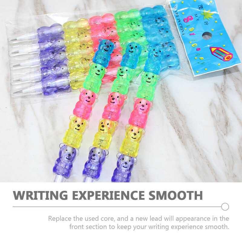 30 kom. Olovka za građenje koja se ne oštri. Olovke. Slatki dječji ljupki oblici koji crtaju novi materijal. Dijete učenik