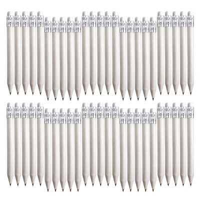 50 бр. Моливи за голф с гумички, малки моливи с гумичка Масов мини графитен молив за деца, възрастни, училище, офис