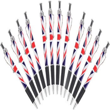 20Pcs Union Jack Flag Πτυσσόμενο στυλό, Αγγλία Flag Pen London στυλ στυλό Δώρο για Veterans\' Reunion, Γραφείο