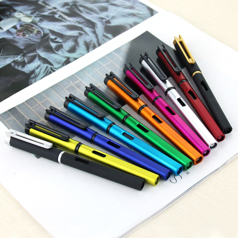 Plastična robna marka Poslovni muškarci Roler kemijska olovka za pisanje Školski učenik Olovka za pisanje domaće zadaće Kupi 2 Pošalji poklon