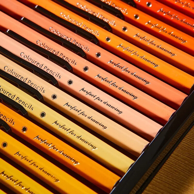 12/18/24/36/48/72 Set olovaka u bojama Olovka za slikanje u boji s kutijom Drvene olovke za skicu Školski pribor za crtanje Darovi za učenike